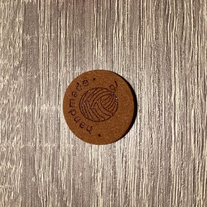 Hovedbilde Lapp Sirkel Handmade nøste Brun