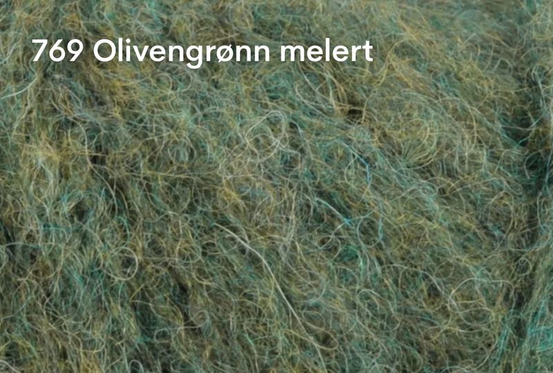 Faerytale 769 Olivengrønn Melert