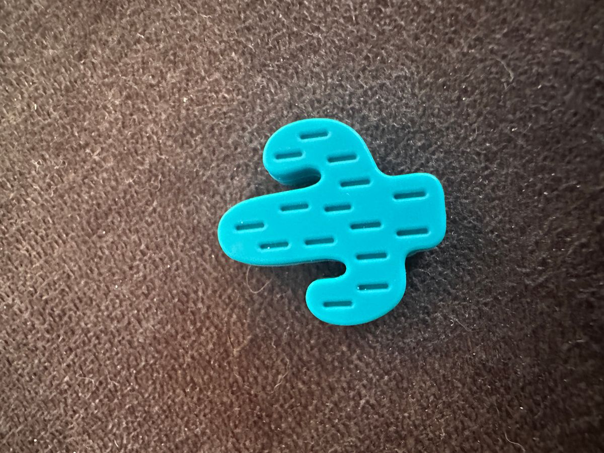 Maskestopper kaktus turkis