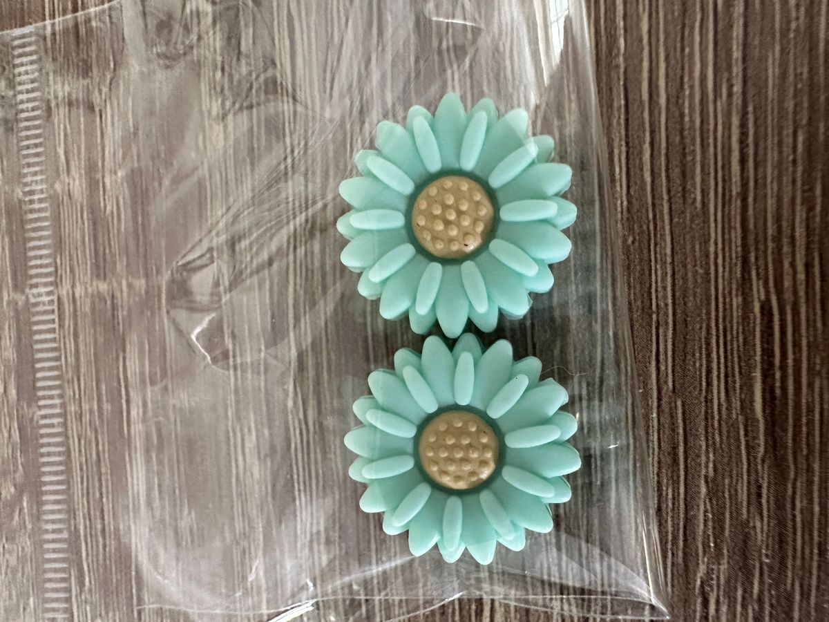 Maskestoppere 2 pk Blomster Grønne